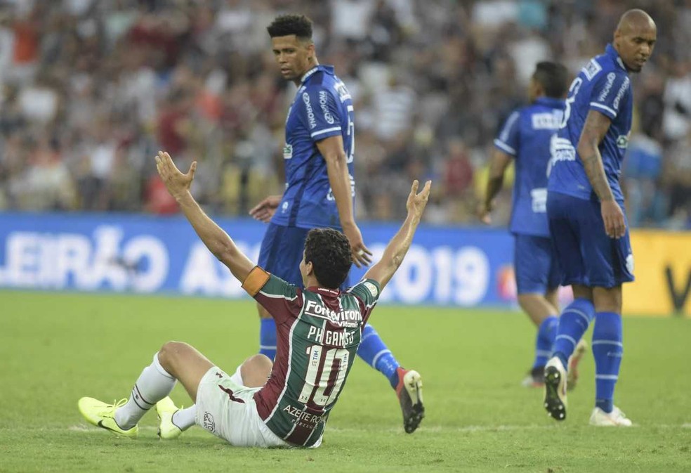 No Maracanã, CSA derrota o Fluminense por 1 a 0 — Foto: André Durão, GloboEsporte.com