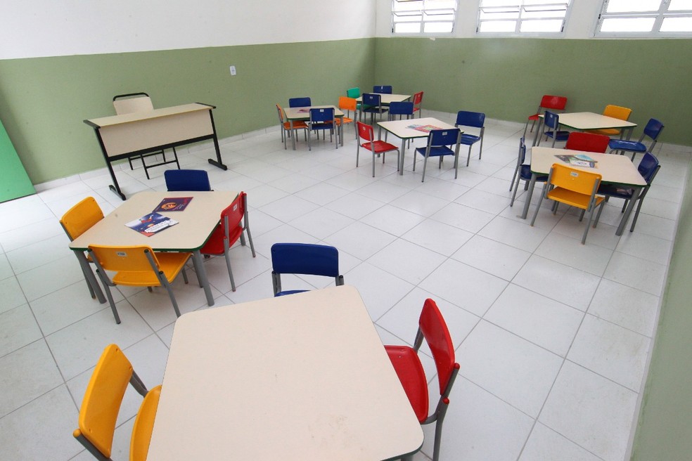 São Vicente, SP, anunciou que não retomará aulas presenciais em 2020 — Foto: Alexsander Ferraz/Jornal A Tribuna