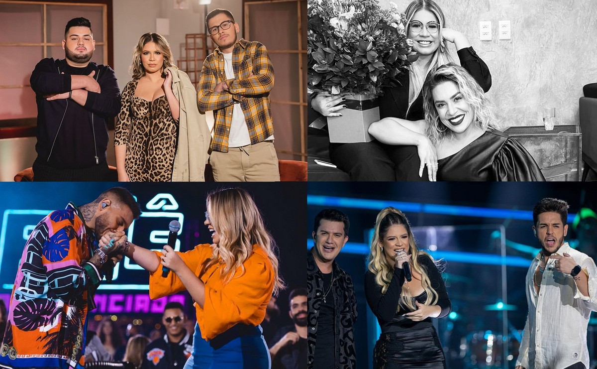 Os feats póstumos de Marília Mendonça 6 meses após a morte da cantora: Naiara Azevedo, Lucas Lucco, Dulce María e mais |  Música