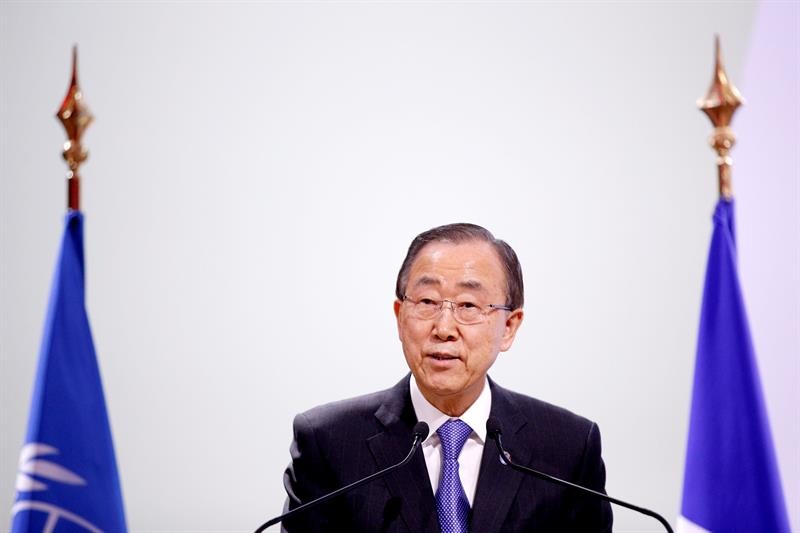 O secretário-geral da ONU, Ban Ki-moon (Foto: Agência EFE)