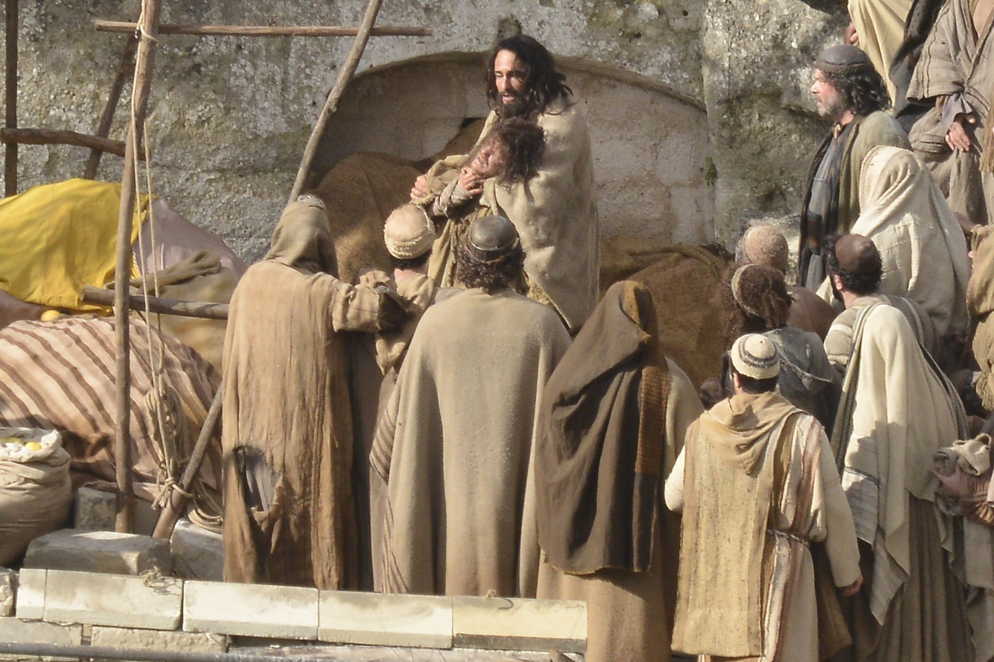 Rodrigo Santoro como Jesus em 'Ben-Hur' (Foto: SGP)