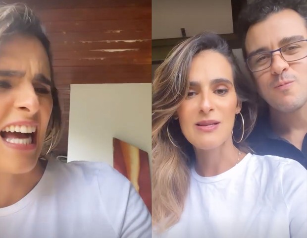 Marcella Fogaça e Joaquim Lopes (Foto: reprodução/Instagram)