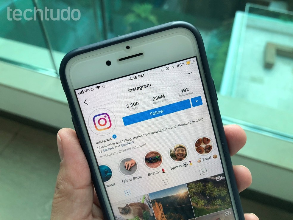 Boomerang do Instagram pode receber novas funções nos Stories — Foto: Nicolly Vimercate/TechTudo