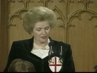 Margaret Thatcher morre na Inglaterra
