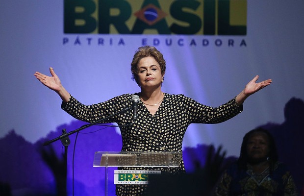 Presidente Dilma Rousseff em evento em Brasília (Foto: Mario Tama/ Getty Images)