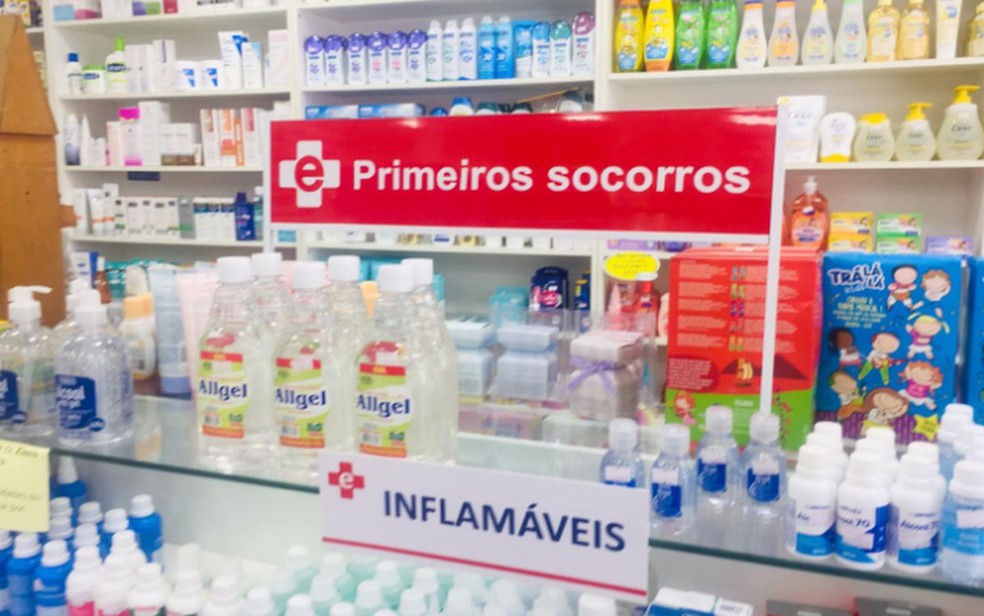 Produtos estão acabando em farmácias de Aracaju  — Foto: André Araújo/Arquivo Pessoal