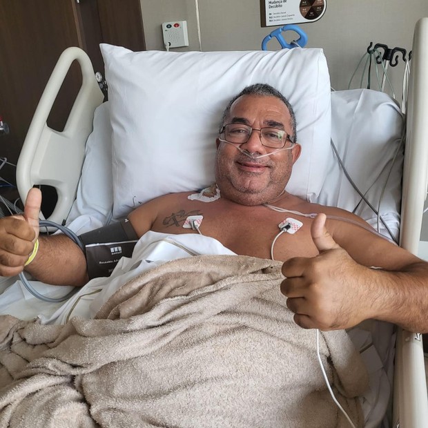 Mauro Machado, pai de Anitta, sofreu um AVC no início da semana passada (Foto: Instagram/Reprodução)