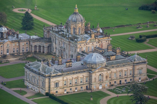 Downton Abbey: Castelo de Howard (Foto: Getty Images) Downton Abbey: Castelo de Howard (Foto: Getty Images)