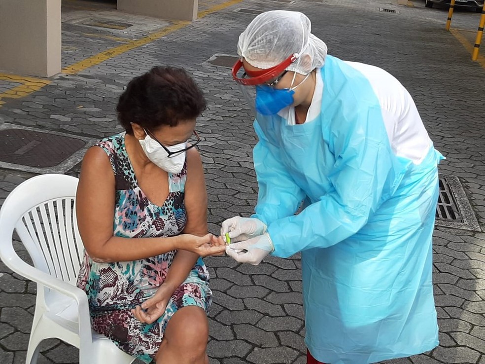 Inquérito sorológico quer saber quantas pessoas tiveram contato com o coronavírus no ES — Foto: Divulgação/ Secom