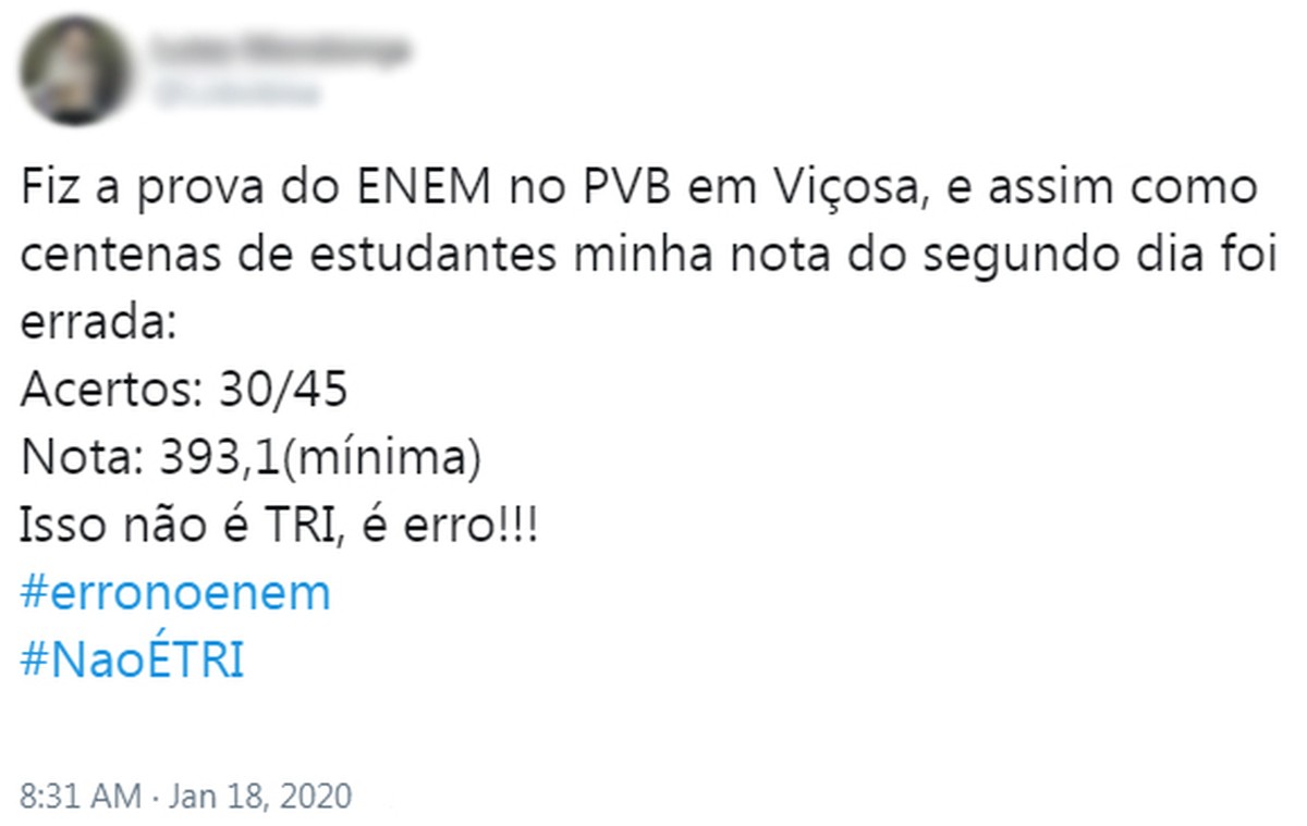 Defensoria questiona Weintraub na Justiça por atender a pedido em rede social sobre erro no Enem