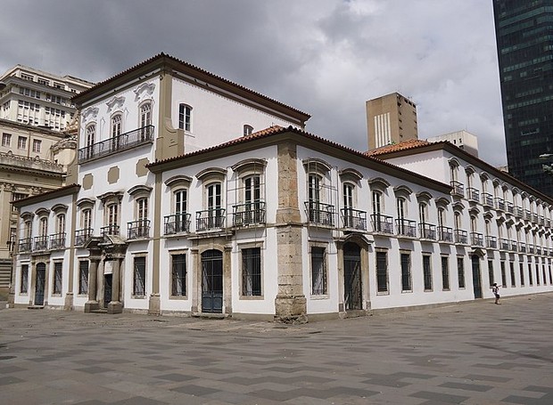 Paço Imperial na Praça XV, no Centro Histórico do Rio  (Foto: Carlos Luis M C da Cruz / Wikimmedia Commons)