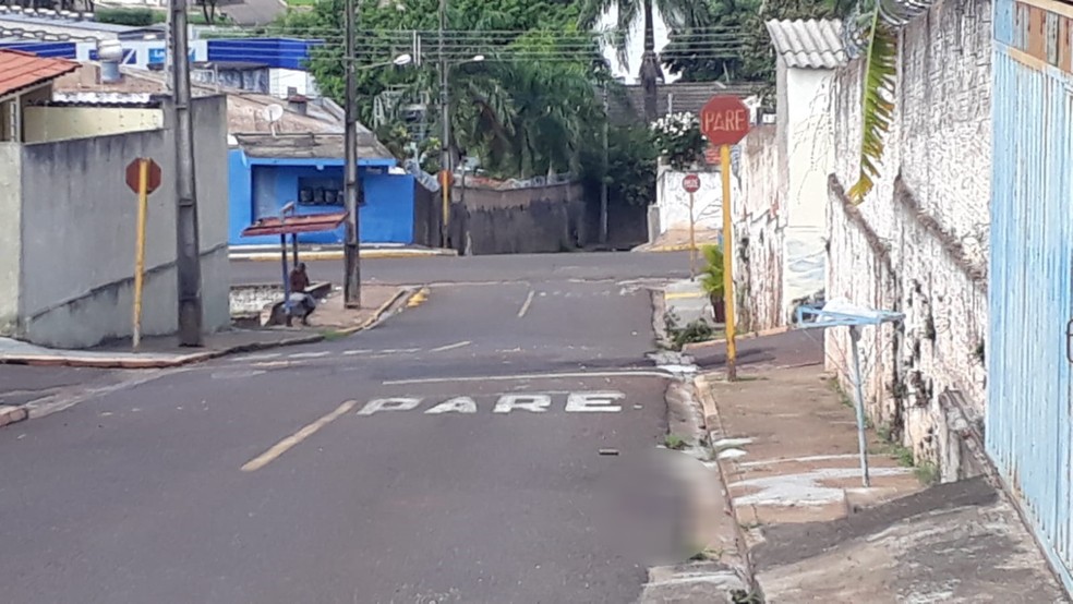 Ocorrência foi na Rua Durval Barbosa, na Vila Rainho, em Presidente Prudente (SP) — Foto: Emerson Sanchez/TV Fronteira