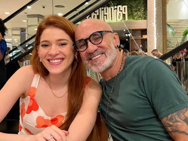 Ana Clara e Ayrton Lima, seu pai (Foto: Reprodução/Instagram)