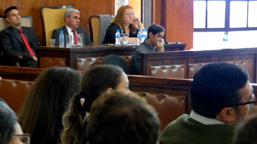 Júri popular condenou Ricardo Rafaelli a 14 anos de prisão; ele poderá recorrer em liberdade (Foto: Reprodução / TV TEM)