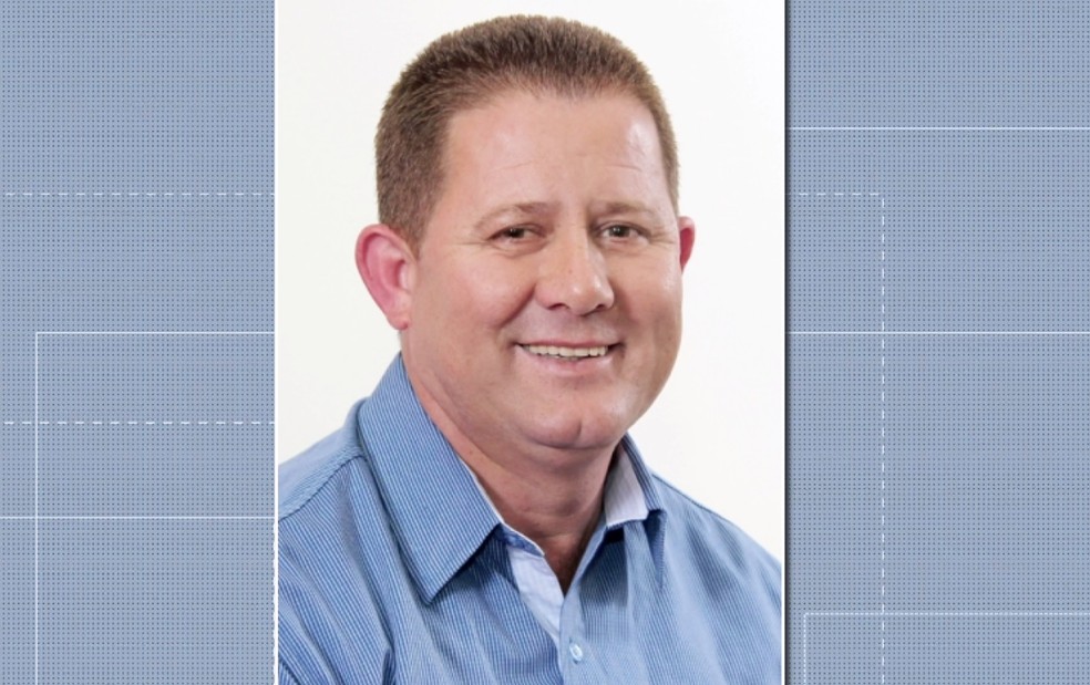 Prefeito foi diagnosticado com Covid-19, em Munhoz de Mello — Foto: Reprodução/RPC