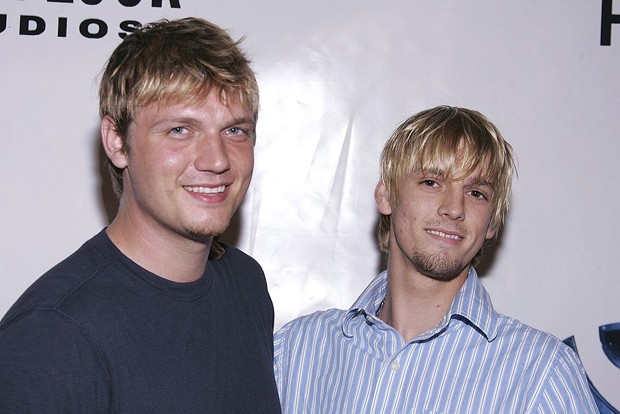Nick e Aaron Carter em 2006 (Foto: Getty Images)
