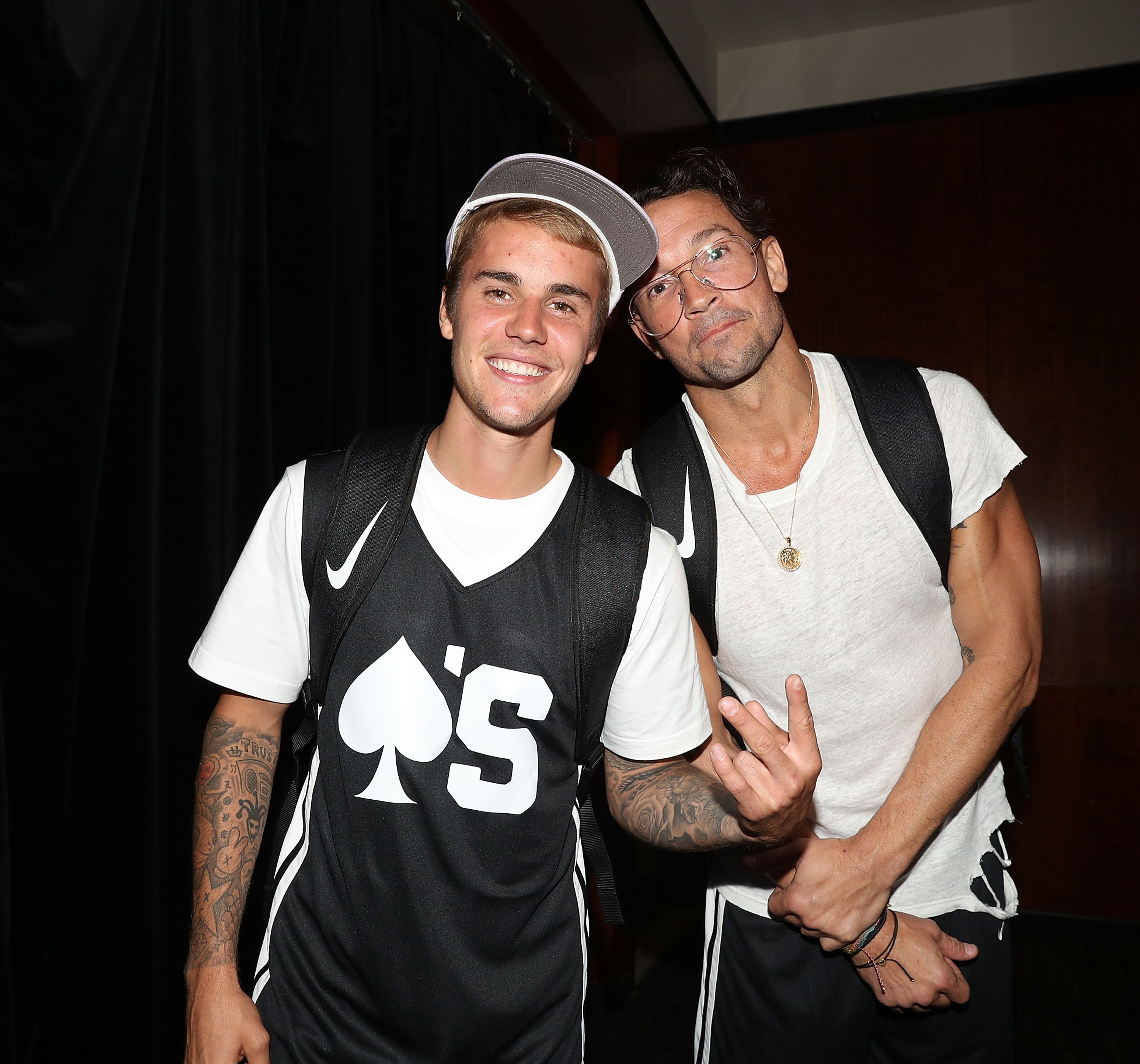 Justin Bieber e Carl Lentz (Foto: Getty Images)