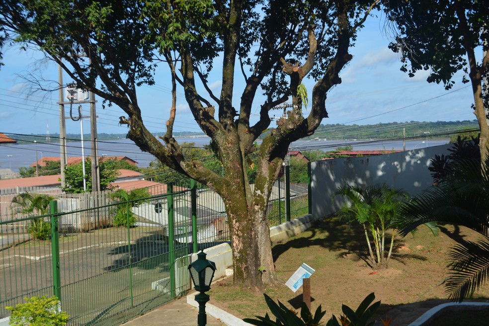 Vista da casa do governador Jorge Teixeira — Foto: Diêgo Holanda/Arquivo g1