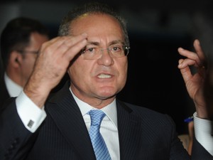 Renan Calheiros, presidente do Senado (Foto: José Cruz / ABr)