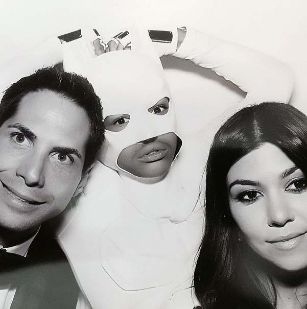 Joe Francis, Jaden Smith e Kourtney Kardashian (Foto: Instagram)