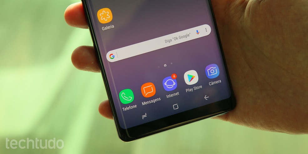 Galaxy Note 8 usa processador Exynos octa-core e tem 6 GB de RAM (Foto: Luciana Maline/TechTudo)