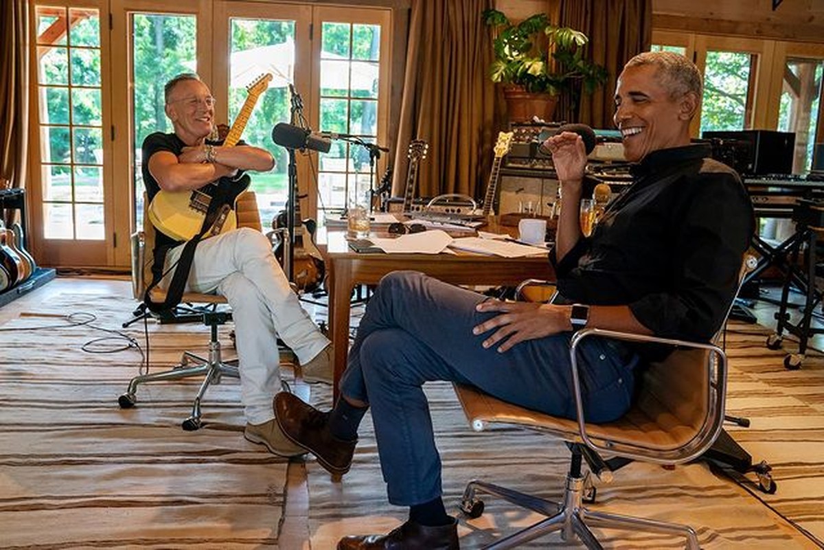 Conversas entre Barack Obama e Bruce Springsteen serão publicadas em livro em outubro | Pop & Arte