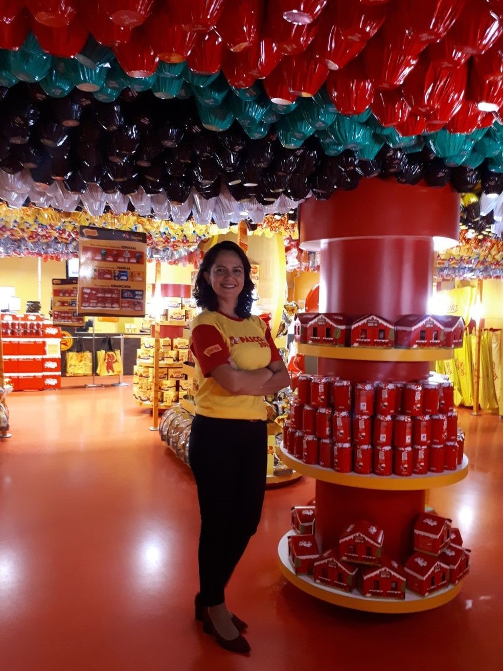 Keila Broedel é gerente de marketing sazonais e trabalha o ano todo pensando na Páscoa da Nestlé/Garoto (Foto: Divulgação/Nestlé)