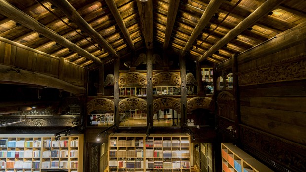 Livraria Avant-Garde em Nanjing, na China (Foto: GETTY IMAGES)