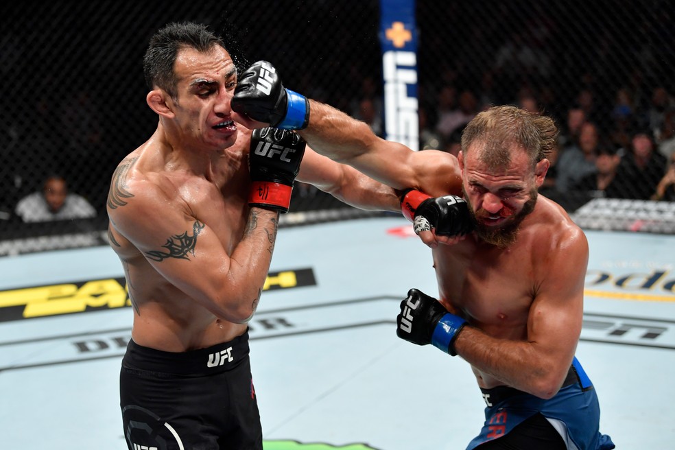 Tony Ferguson bateu Donald Cerrone por decisÃ£o unÃ¢nime â?? Foto: Getty Images