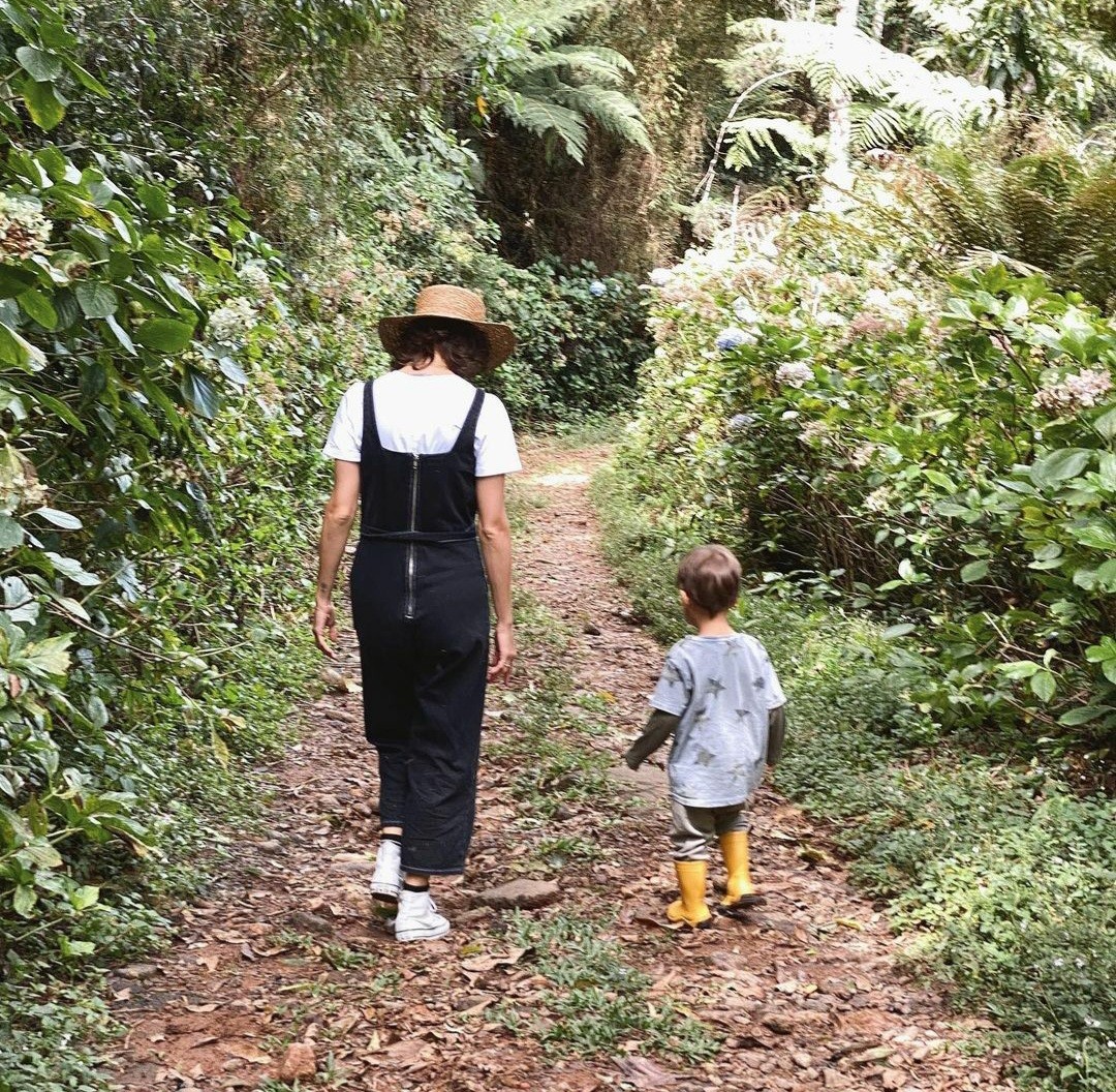 Monica Benini com o filho (Foto: Reprodução / Instagram )