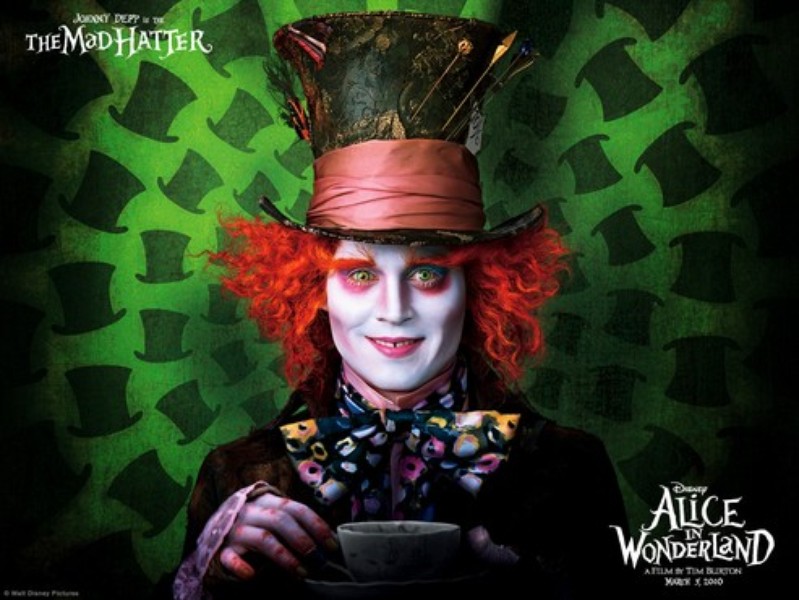 Papel de Parede de Alice no País das Maravilhas: Johnny Depp | Download