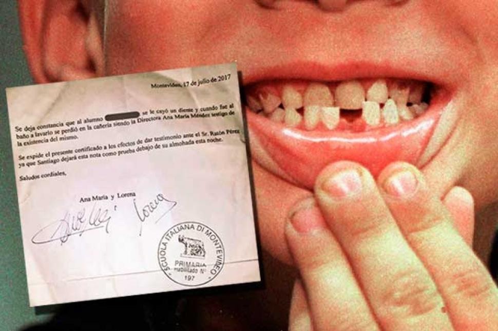 Diretora escreveu carta para ajudar aluno a se entender com a Fada do Dente