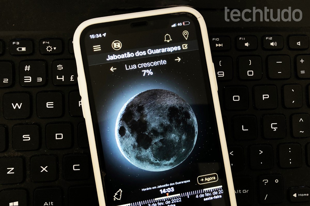 Em qual lua estamos hoje? Como usar aplicativo para descobrir fase lunar | Produtividade