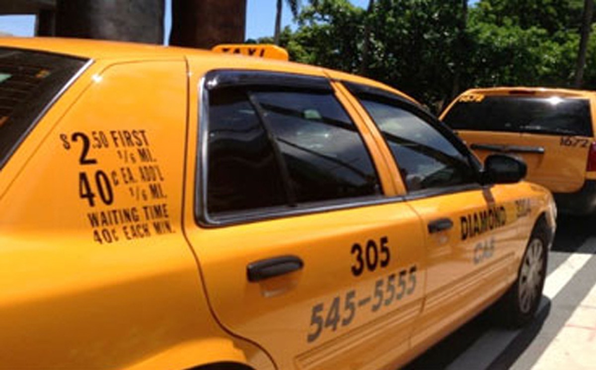 Táxi em Miami Viagem multishow