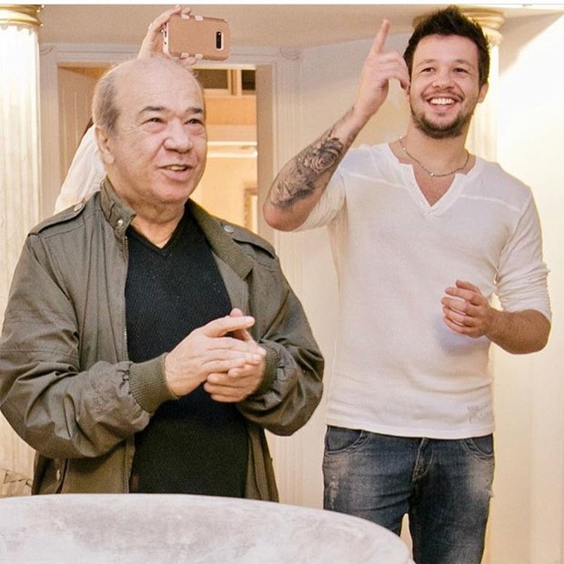 Bruno, do KLB, e seu pai, Franco Scornavacca (Foto: Reprodução / Instagram)