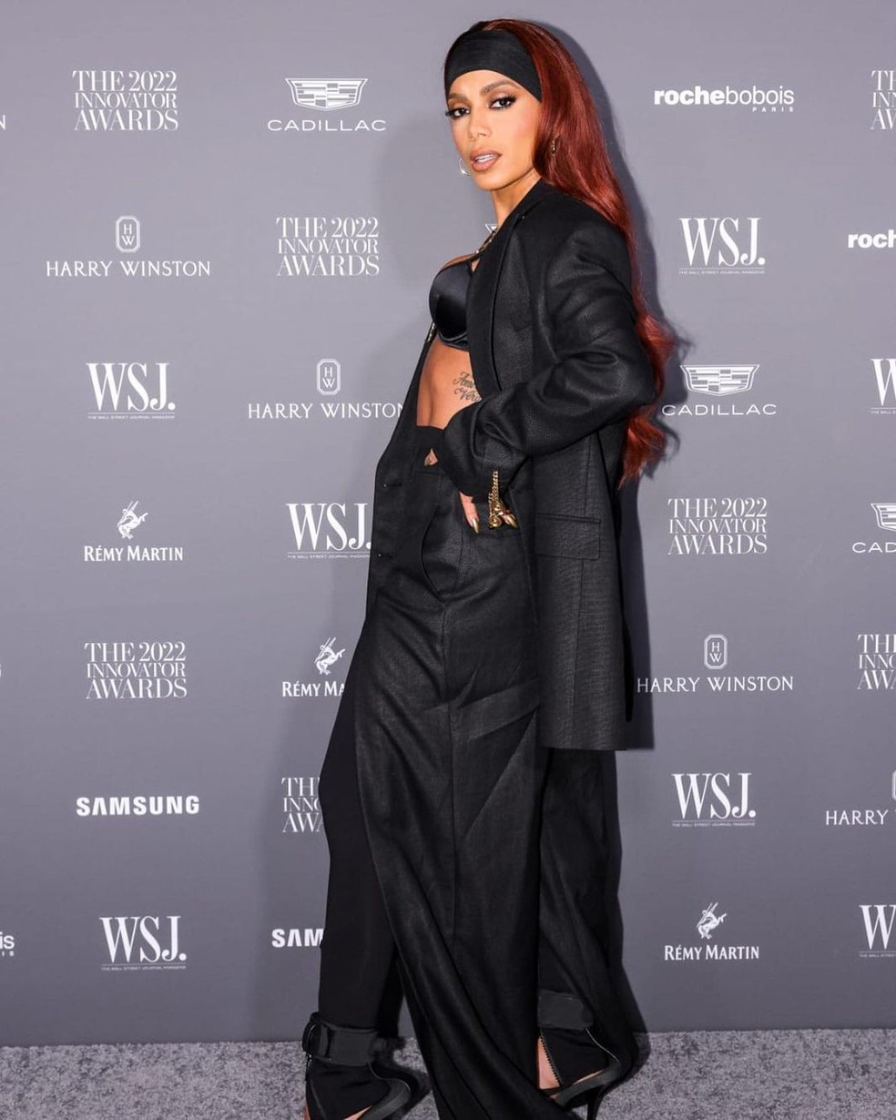 Anitta no WSJ — Foto: Reprodução/Instagram