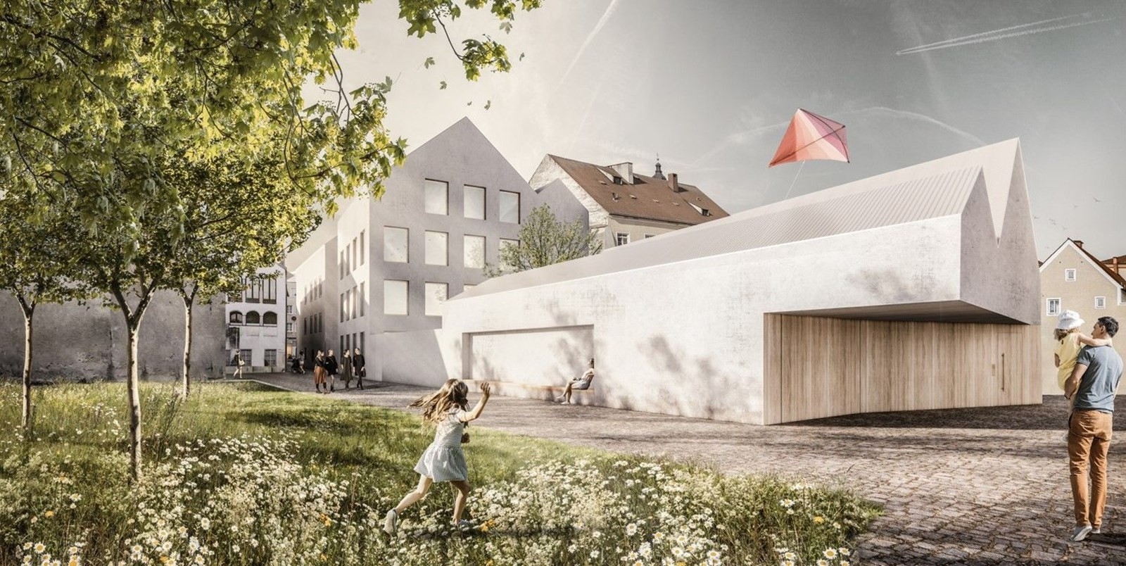 Casa onde Hitler nasceu será transformada em delegacia (Foto: Marte Marte Architects/Divulgação)
