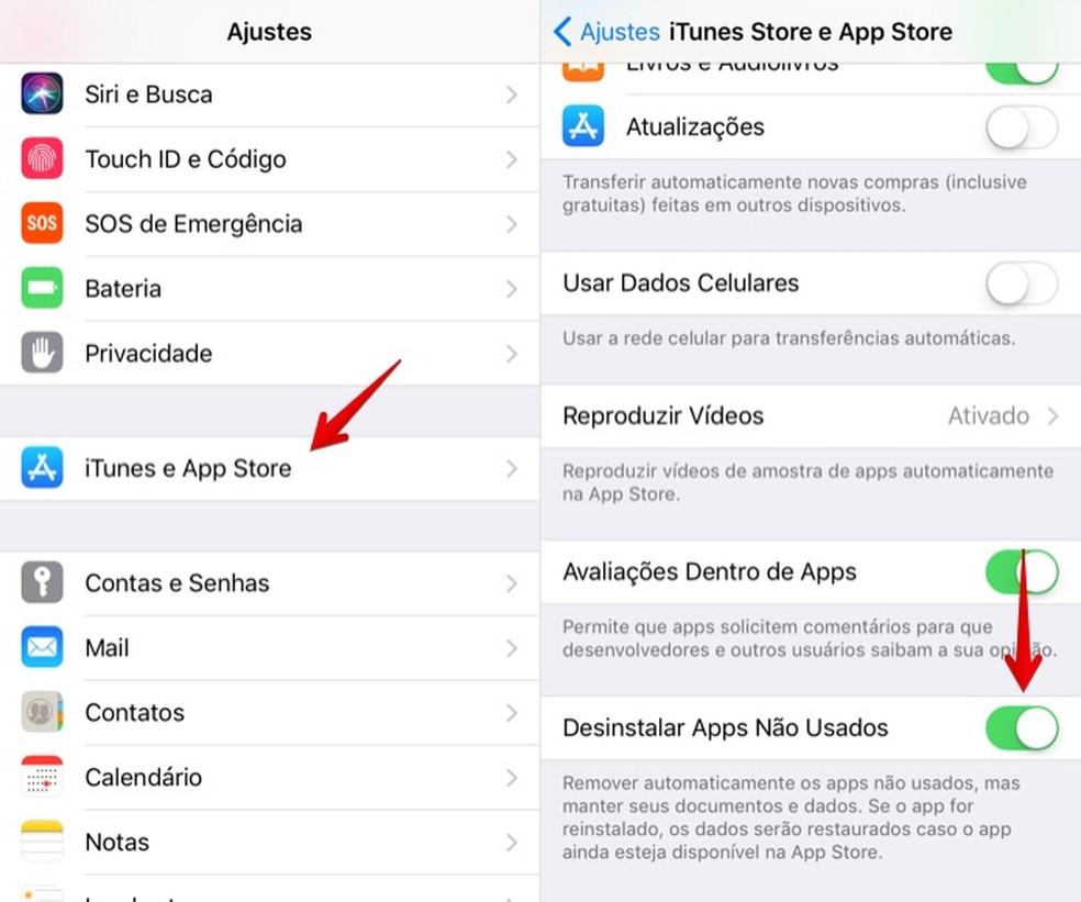 Como evitar que o iPhone exclua aplicativos por conta