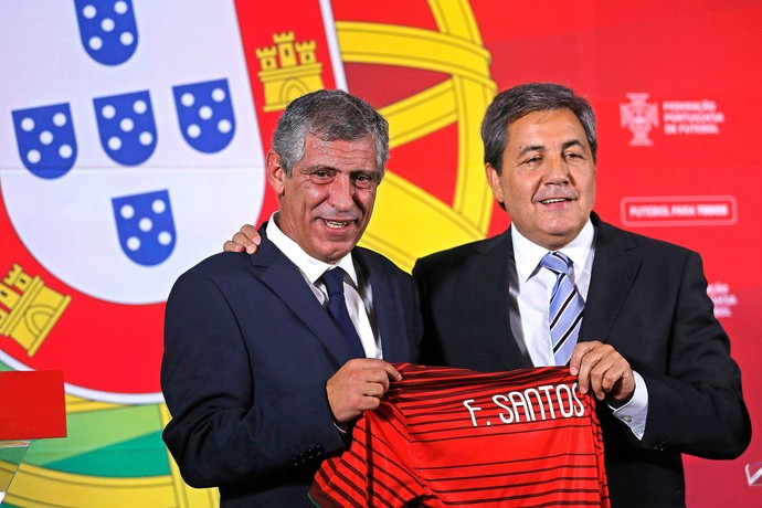Fernando Santos Apresentação como novo técnico de Portugal (Foto: Reuters)
