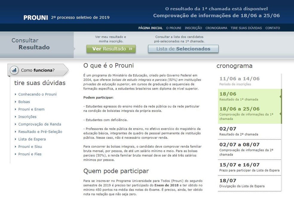 Reprovado Na Comprovação De Informações Prouni O Que Fazer