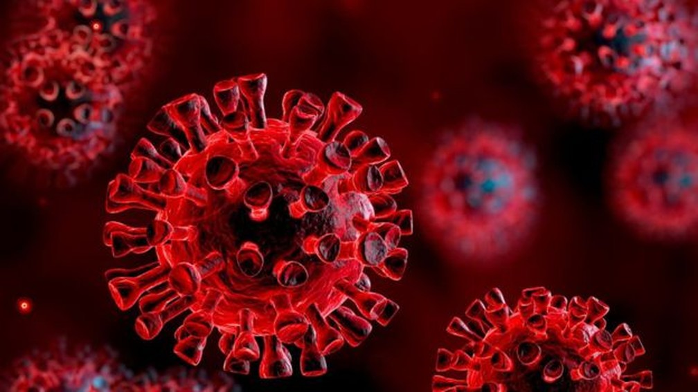 Imagens do coronavírus — Foto: Getty Images via BBC