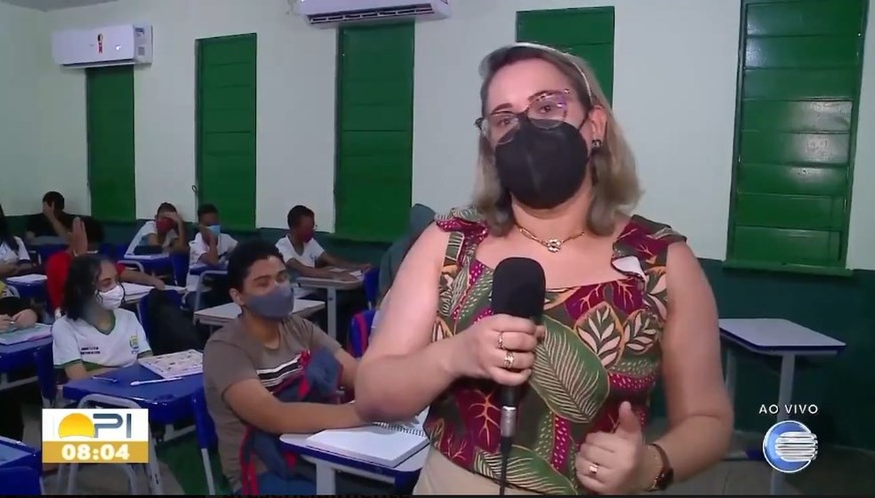 Rede estadual de ensino inicia aulas presenciais nesta quinta-feira (3), no Piauí — Foto: Reprodução/TV Clube
