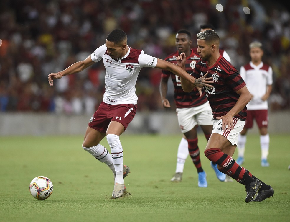 Flamengo x Fluminense da fase de grupos — Foto: André Durão