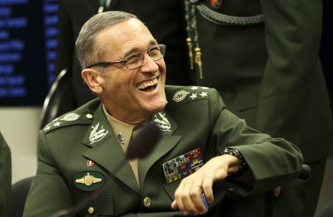 O comandante do Exército, general Eduardo Villas Boas (Foto: Marcelo Camargo / EBC / El País)