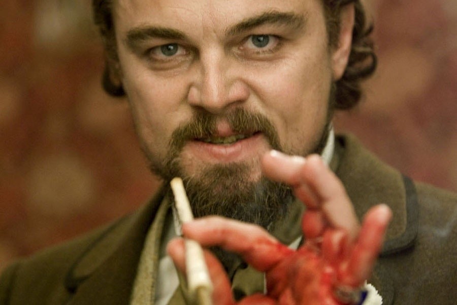 Leonardo diCaprio em Django Livre (2012) (Foto: Reprodução)