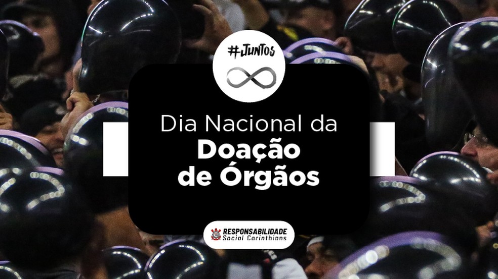 Corinthians promove campanha de conscientização no Dia Nacional da Doação de Órgãos
