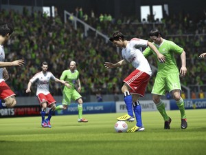 Tela do novo game Fifa 14, da Electronic Arts. (Foto: Divulgação/EA)