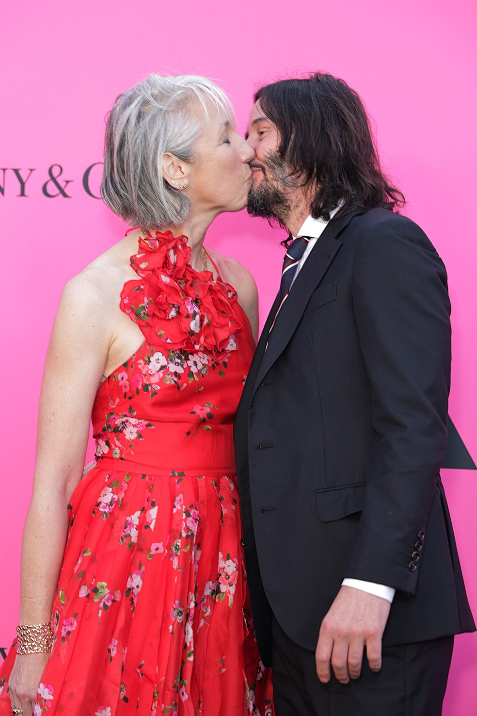 Alexandra Grant e Keanu Reeves — Foto: Getty Images