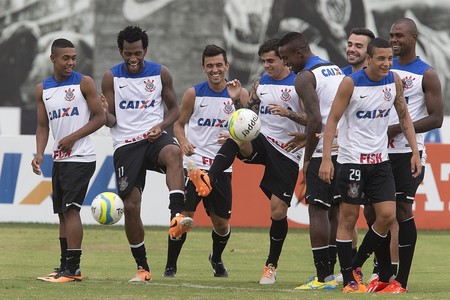 Treino Corinthians (Foto: Daniel Augusto Jr / Agência Corinthians)