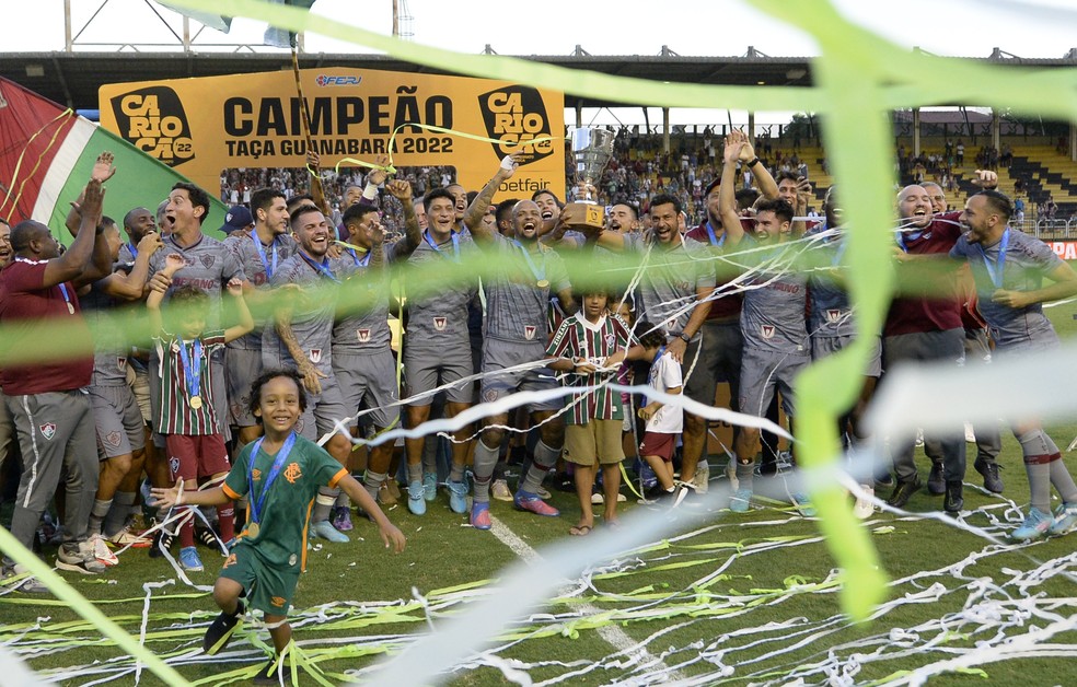 Fluminense campe�o da Ta�a Guanabara � Foto: Andr� Dur�o